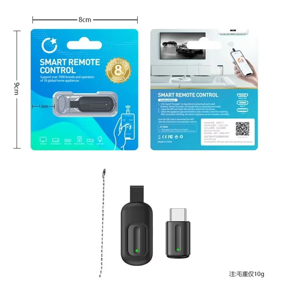 Universal Type-C Smart Remote for Android & iPhone