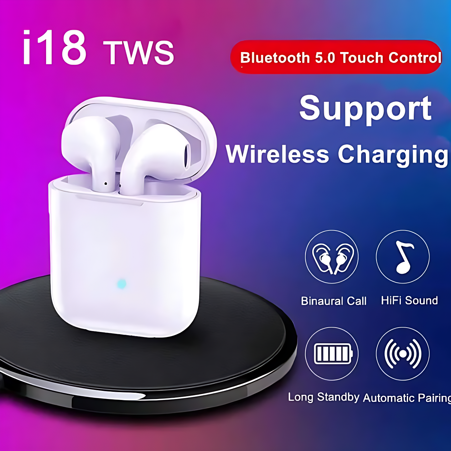 i18 Wireless Earbuds