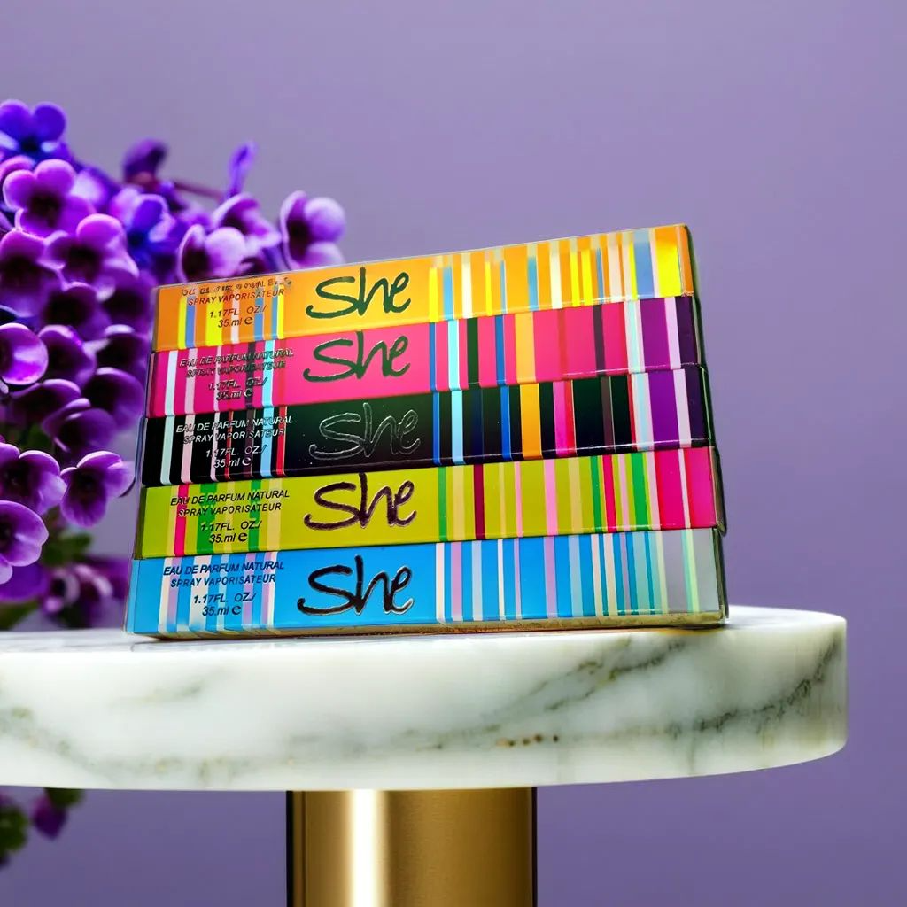 Long Lasting Women Pocket Perfume, Pack Of 5