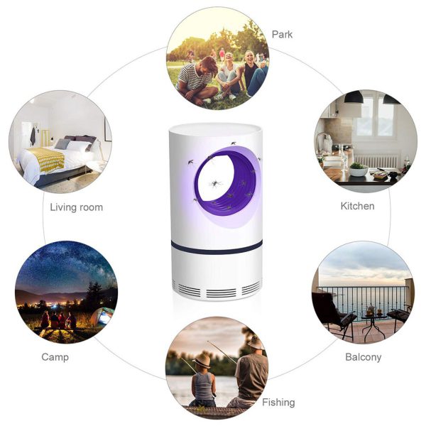 Mosquito Bug Killer Night Lamp With USB Charger