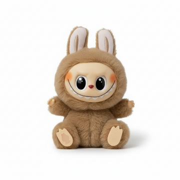 Multicolor Silicone Labubu Doll Toy & Keychain | Cute Plush Gift