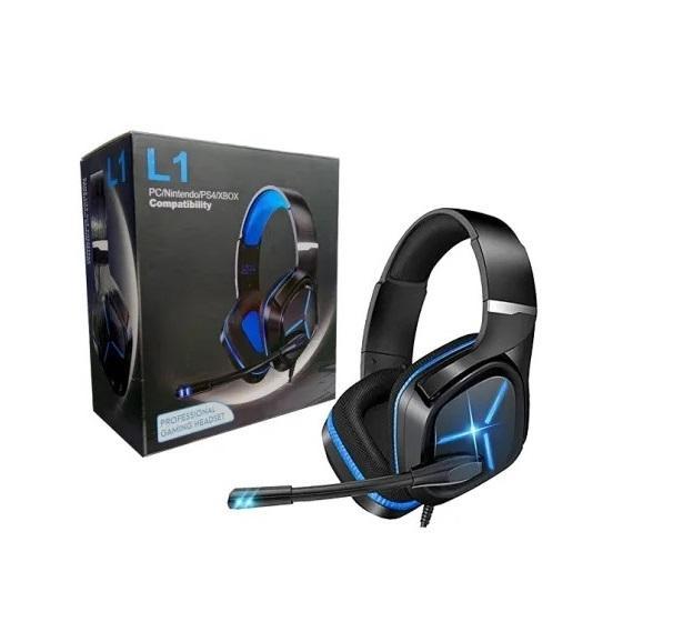 L1 Gaming Headset with Mic, Noise Cancellation