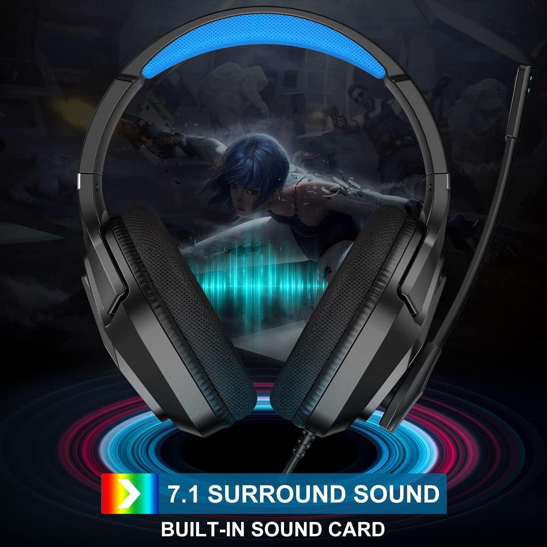 L1 Gaming Headset with Mic, Noise Cancellation