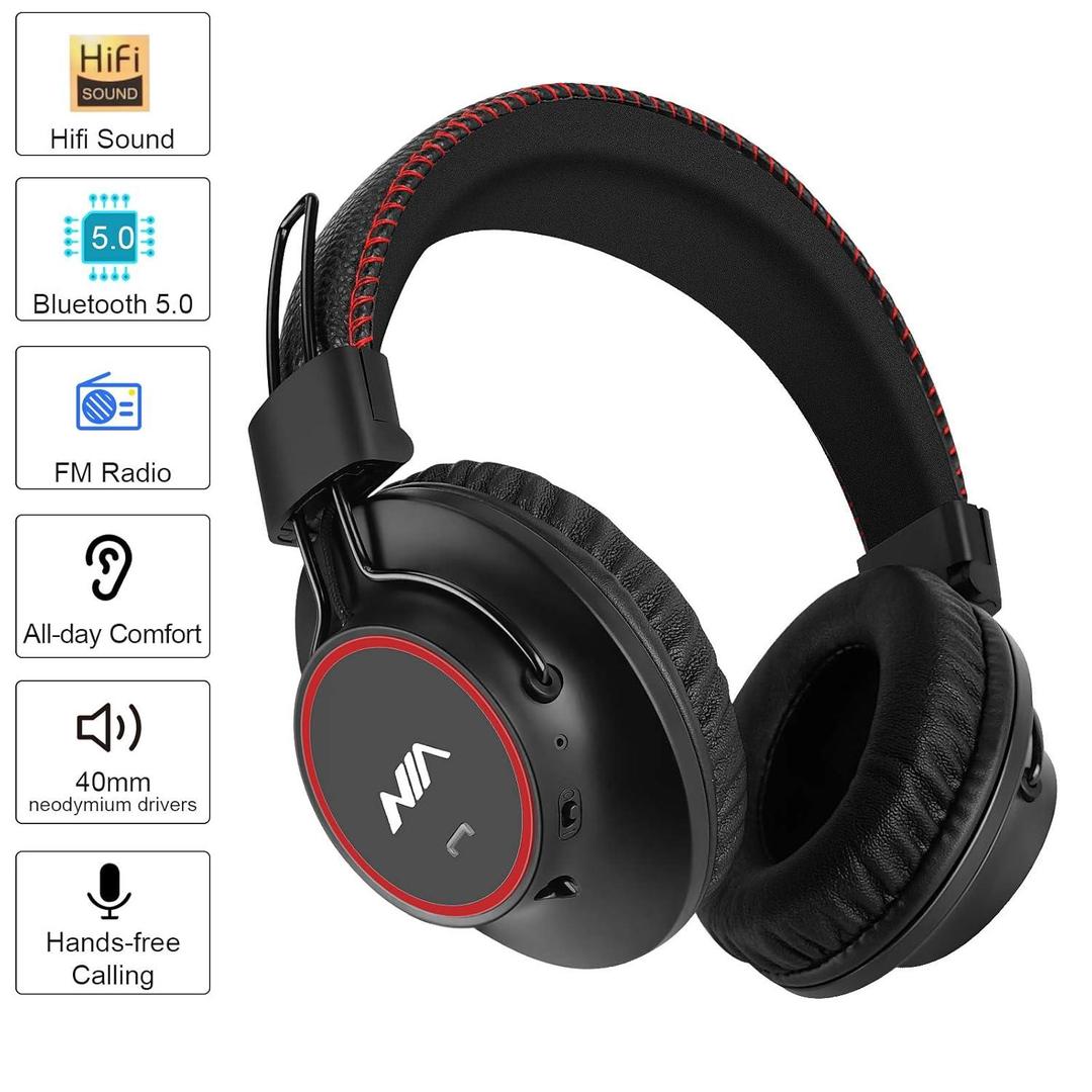 NIA S3000 Wireless Bluetooth Headphones