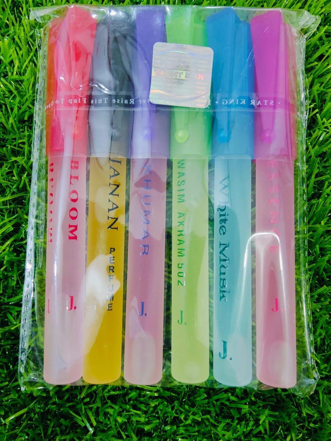 Refreshing Floral Pocket Perfume Set - 6 Pcs for Men