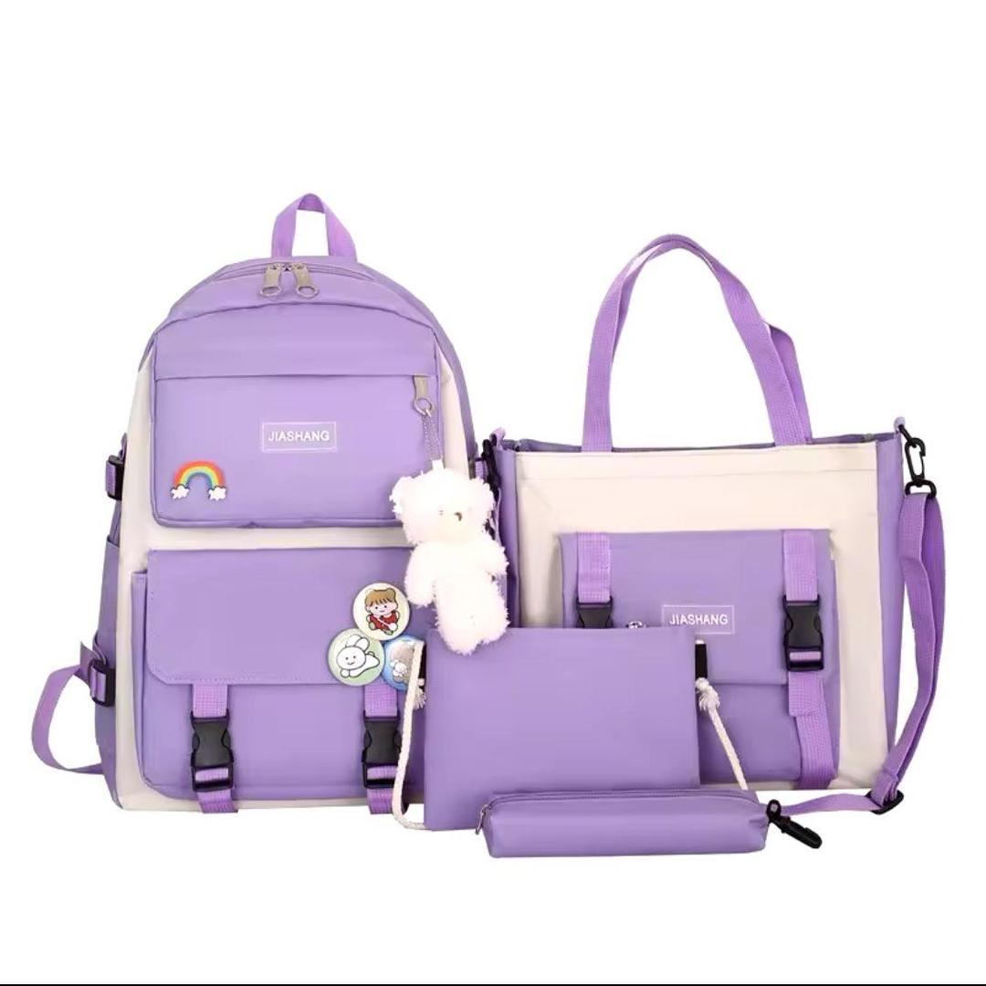 4 Pcs Bag Set For Girls