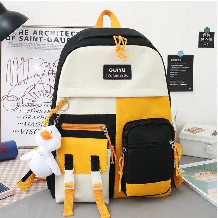 5 Pcs Multipurpose Backpack Set
