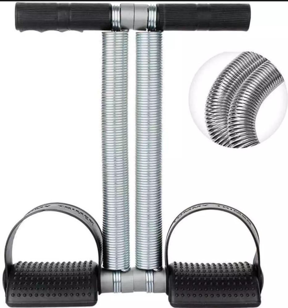 Tummy Trimmer Double Spring Black