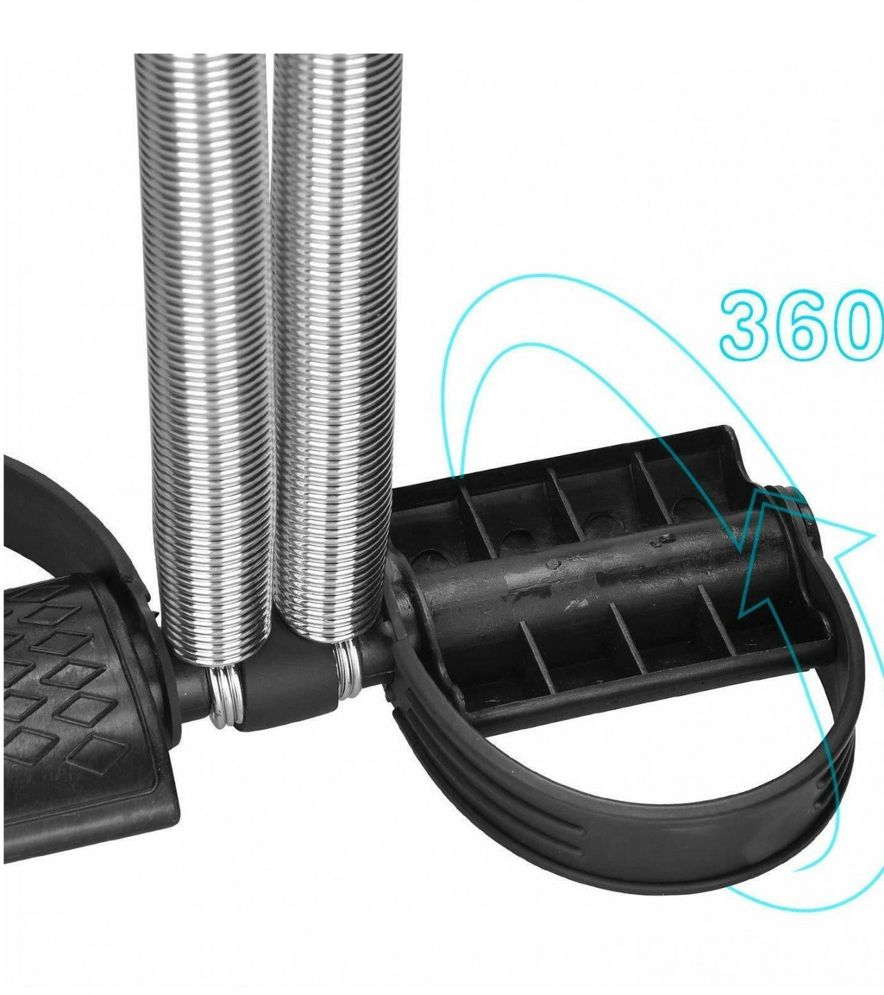 Tummy Trimmer Double Spring Black